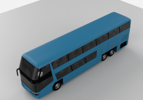 Trucks and Buses 3D - Double Decker Bus