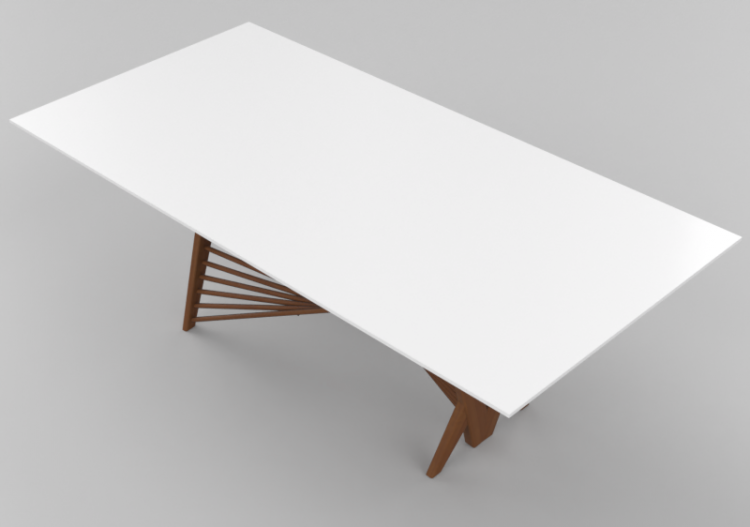 3D Tables - Table - Sierra - 26618B - ACCA software