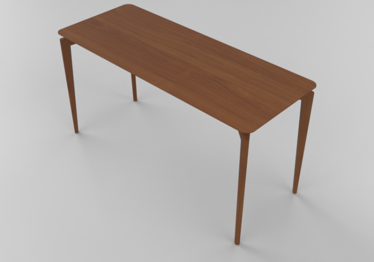 Mesas 3D - Mesa de madera - Sierra - 26724 - ACCA software