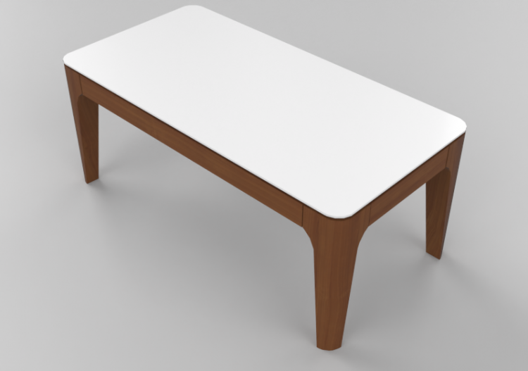 Mesas 3D - Mesa de madeira - Sierra - 26730VC/B - ACCA...