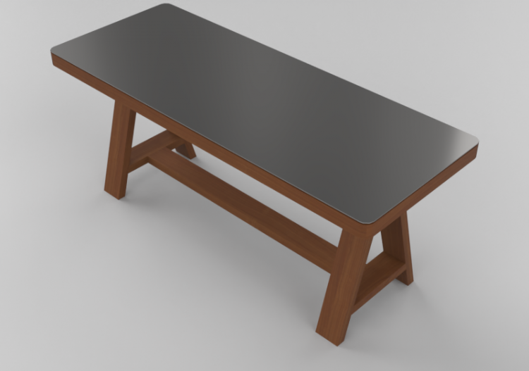 3D Tisch - Holztisch - Sierra - 26735 - ACCA software