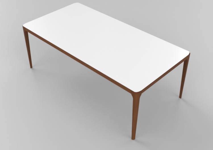 3D Tables - Wooden table - Sierra - 26739VCB/B - ACCA...