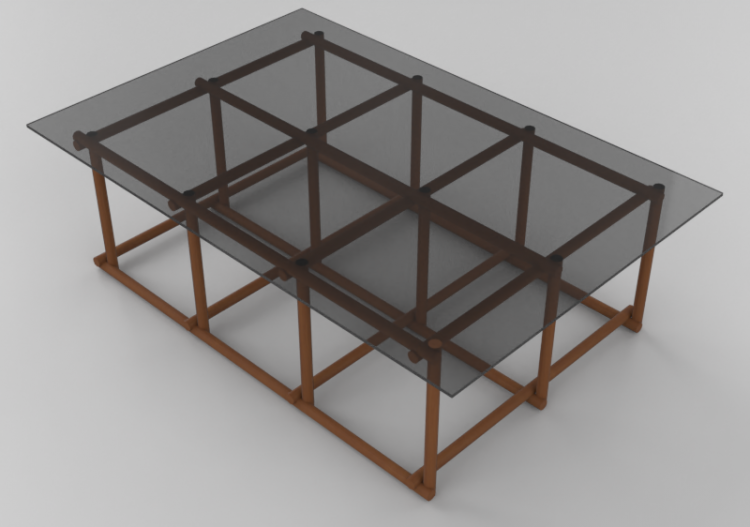 3D Tables - Table - Sierra - 26771V - ACCA software