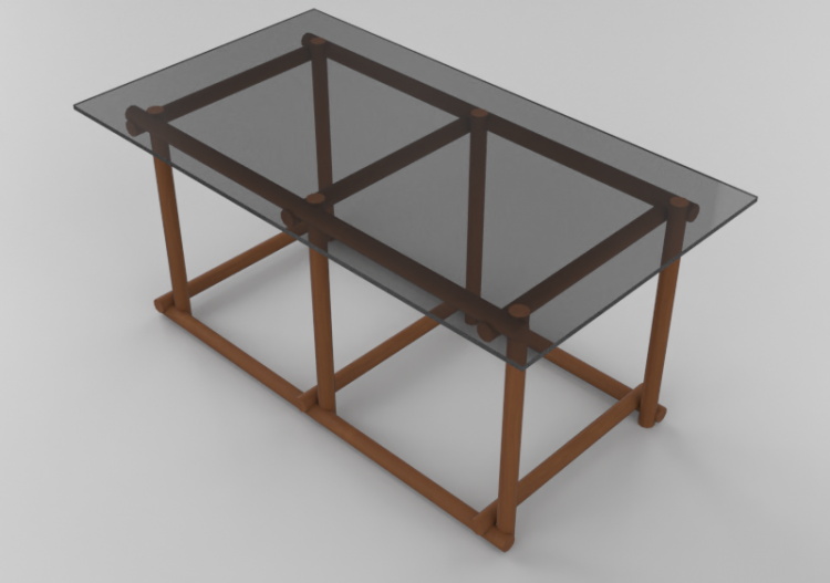 3D Tables - Table - Sierra - 26775V - ACCA software