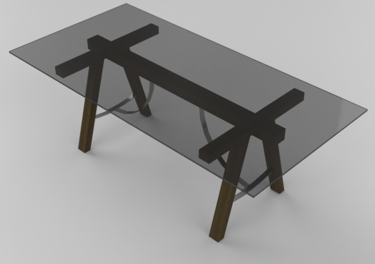 3D Tables - Table - Sierra - 26775V - ACCA software