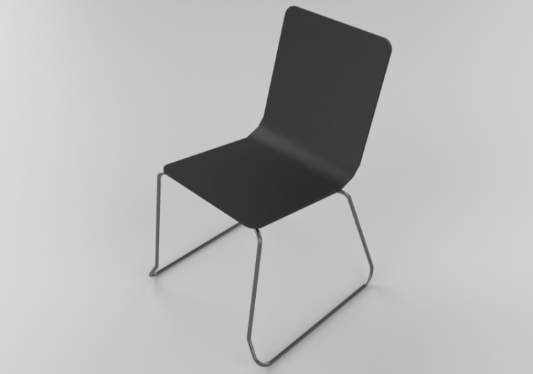 3D Chairs - Wooden Chair - Sierra - 26819TF - ACCA software