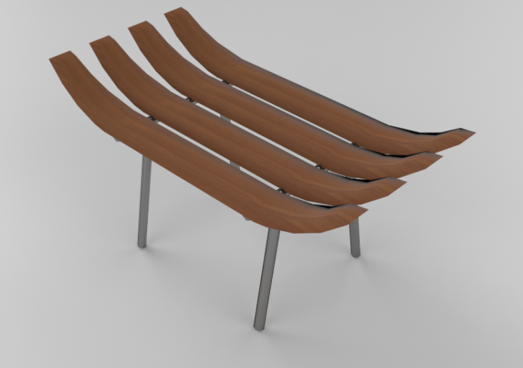 Sedie 3D - Sgabello in legno - Sierra - 26914M - ACCA...