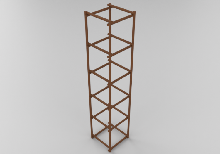 3D Bücherregal und Behälter - Modulares Regalsystem -...
