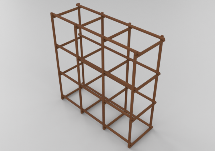 Librerie 3D - Scaffale componibile - Sierra - 26784 - ACCA...