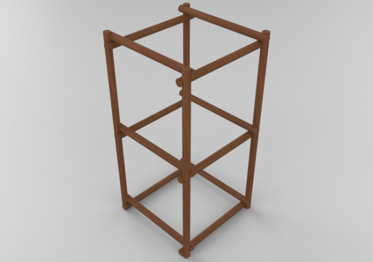 3D Book shelf - Modular Cabinet - Sierra - 26788 - ACCA...