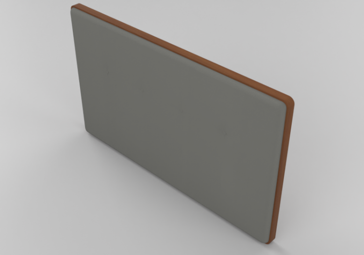 Letti 3D - Poggiatesta - Sierra - 26801CK - ACCA software