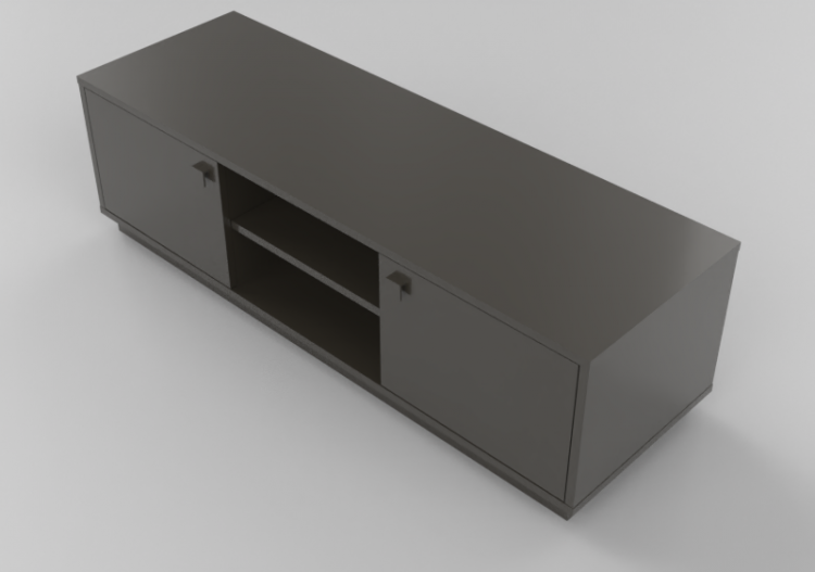Wardrobes and Cabinets 3D - Wood cabinet - Sierra - 26762 -...