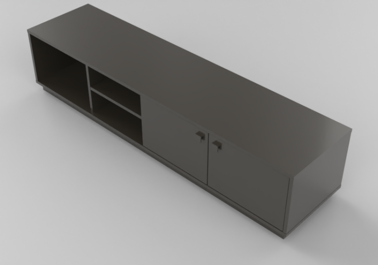 3D Schränke und Kommoden - Kommode aus Holz - Sierra -...
