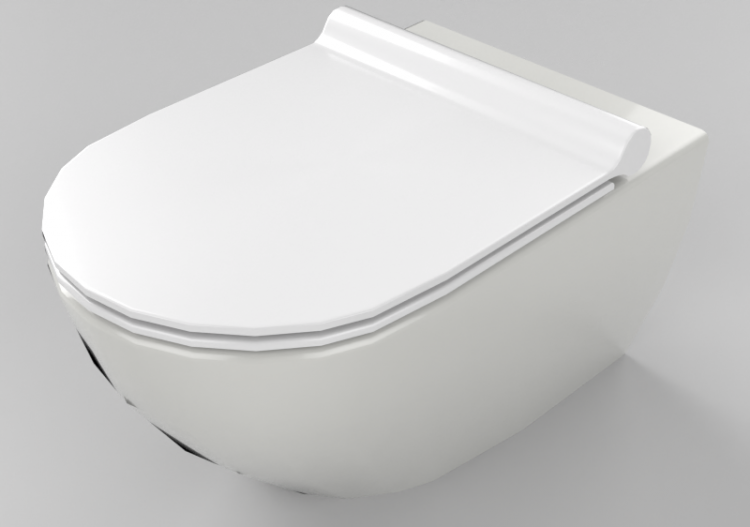 Vasos 3D - Sanita suspensa - Catalano - Sfera - 1VSF54A00 -...