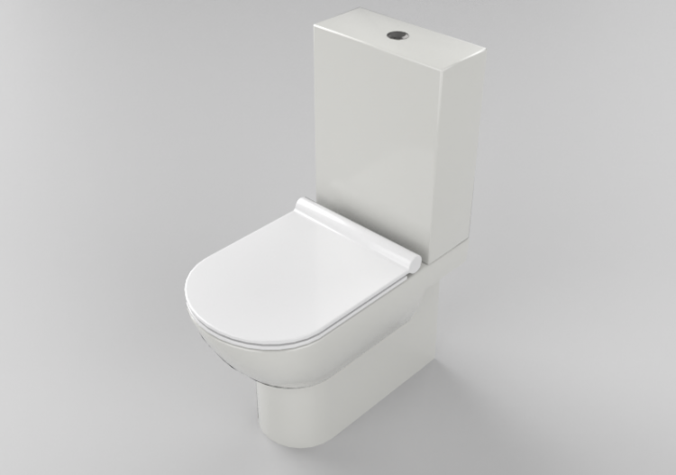 Vasos 3D - Sanita monobloco - Catalano - Sfera -...