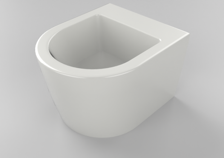Bidet 3D - Bidet suspendu - Globo - Forty3 - fos12 - ACCA...