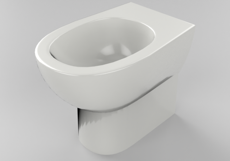 Bidet 3D - Bidet au sol - Globo - 4all - md009 - ACCA...