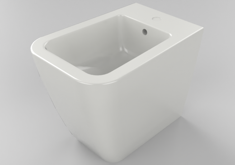 Bidet 3D - Bidet au sol - Globo - Stone - st010 - ACCA...