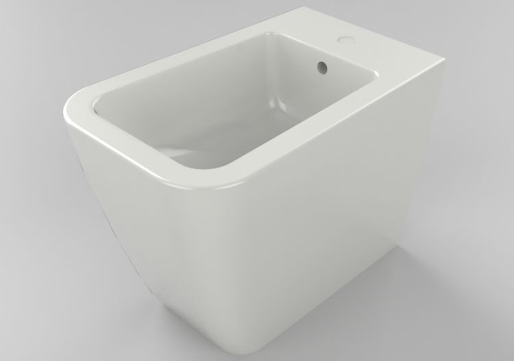 Bidet 3D - Bidet a terra - Globo - Stone - st009 - ACCA...