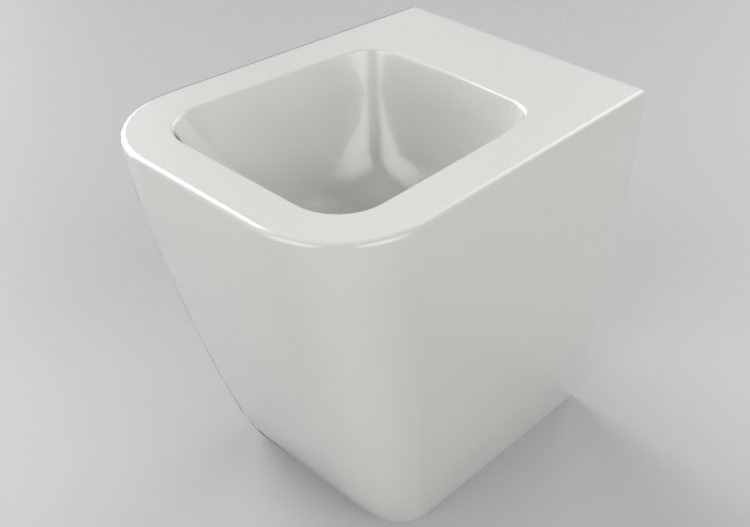 Bidet 3D - Bidet au sol - Globo - Stone - ss010 - ACCA...