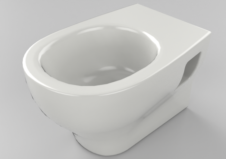 Bidet 3D - Bidet suspendu - Globo - Grace - grs09 - ACCA...