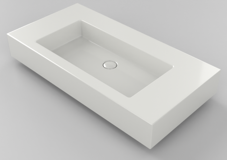 3D Sinks - Washbasin 101x51 cm - Globo - Incantho - in101 -...