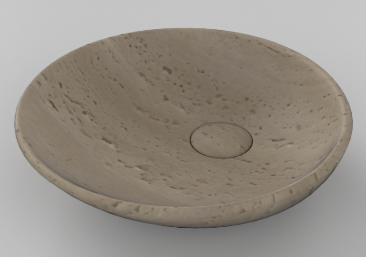 Lavabos 3D - Lavabo Ø50x14 cm - Globo - Lavabi d’arredo -...