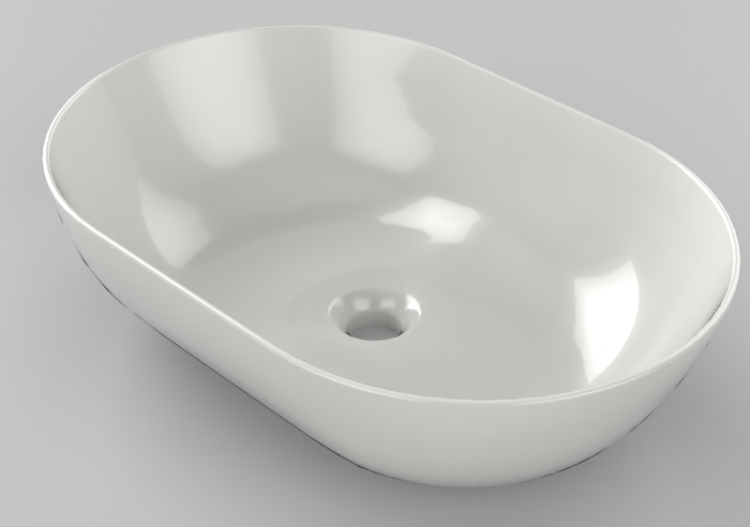 Pias 3D - Pia 60x41 cm - Globo - T-edge - b6o60 - ACCA...