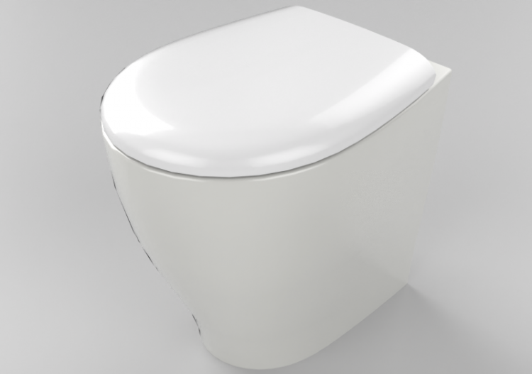 3D-WC - Toilette bodenstehend - Globo - Bowl+ - bp002 -...