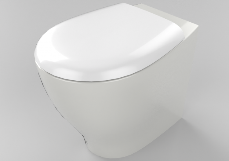 3D-WC - Toilette bodenstehend - Globo - Bowl+ - bp001 -...