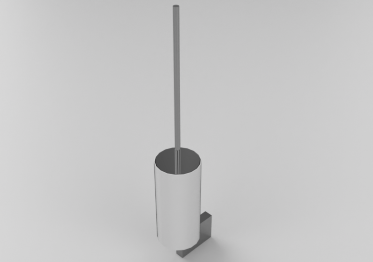 Acessórios 3D - Suporte de escova de banheiro com escova de...