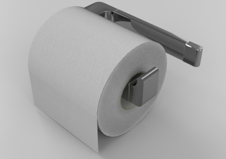 Accessoires 3D - Porte-papier de toilette - Lidia - ACCA...