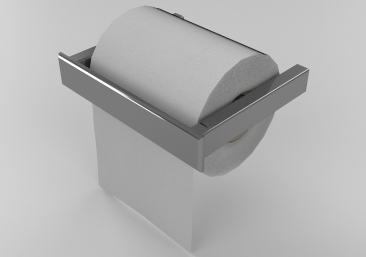 Accessori 3D - Porta rotolo carta igienica - Imma - ACCA...
