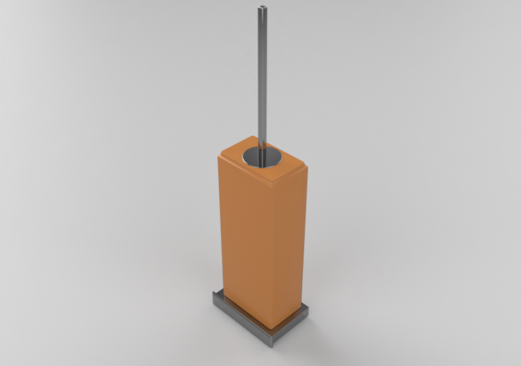 Acessórios 3D - Suporte de escova de banheiro com escova de...