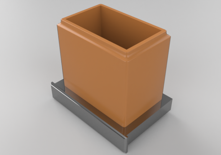 Accesorios 3D - Porta vaso de pared - Imma - ACCA software