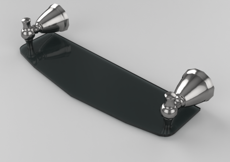 Accesorios 3D - Porta jabón de pared - Ida - ACCA software