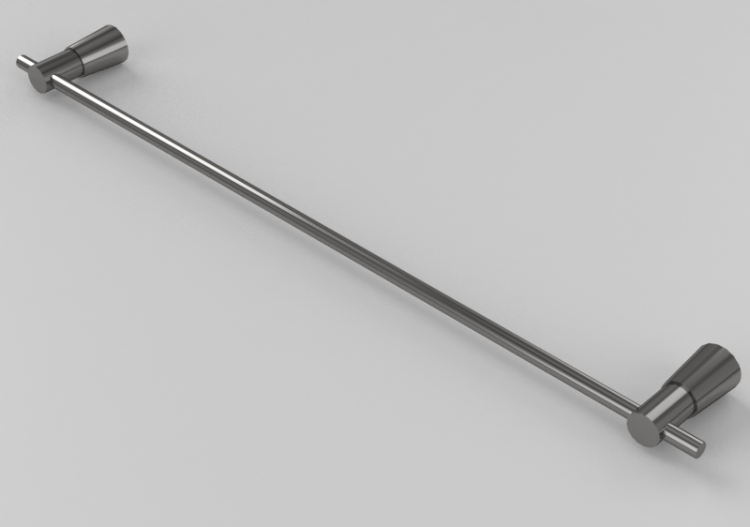 3D Accessories - Wall mounted towel rail - Sui - ACCA...