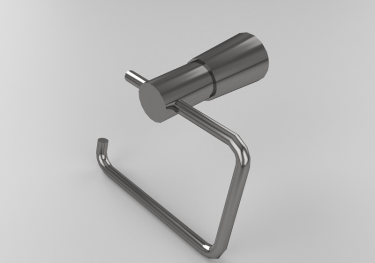 3D Zubehör - Toilettenpapierhalter - Sui - ACCA software