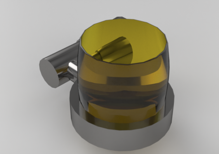 Accessoires 3D - Porte-verres à paroi - Sui - ACCA software