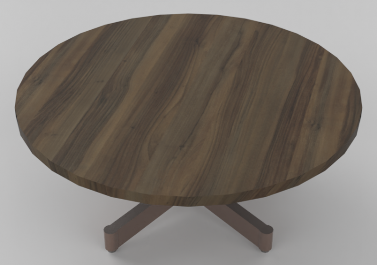 3D Tables - Coffee table - Ø120x50 cm - Sierra - 22834 -...