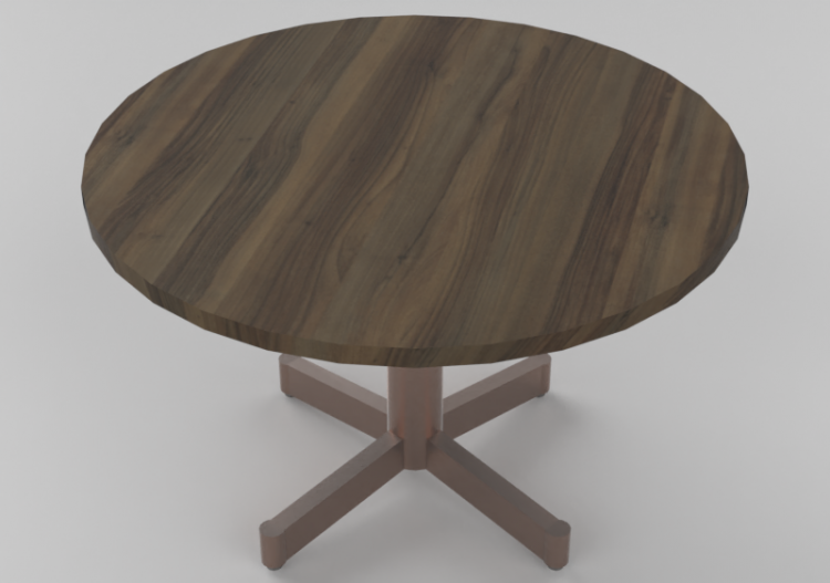 3D Tables - Circular table - Ø120x76 cm - Sierra - 22842 -...