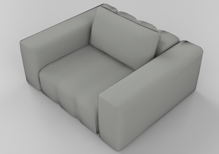 Chairs and Sofas 3D - Armchair - Sierra - 22711 - ACCA...