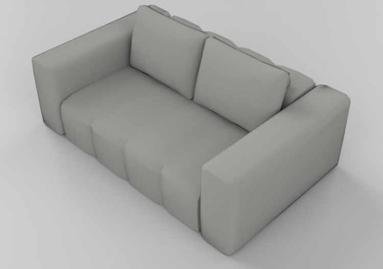 Chairs and Sofas 3D - Two seater sofa - Sierra - 22712 -...