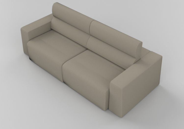 3D Sofa - Two seater sofa - Sierra - 29011 - ACCA software