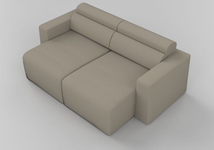 Divans 3D - Canapé lit deux places - Sierra - 29011/L -...