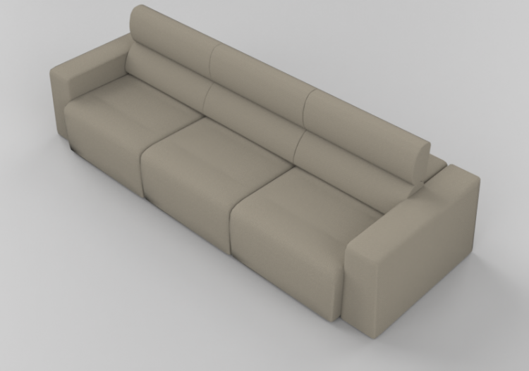 Divani 3D - Divano tre posti - Sierra - 29012 - ACCA...