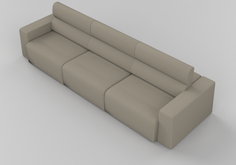 Divani 3D - Divano tre posti - Sierra - 29013 - ACCA...