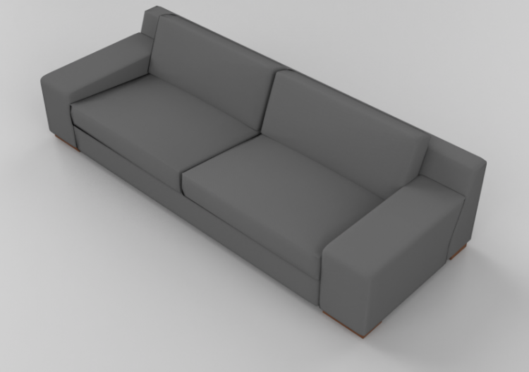 Sofás 3D - Sofá com três lugares - Sierra - 25980/3 - ACCA...