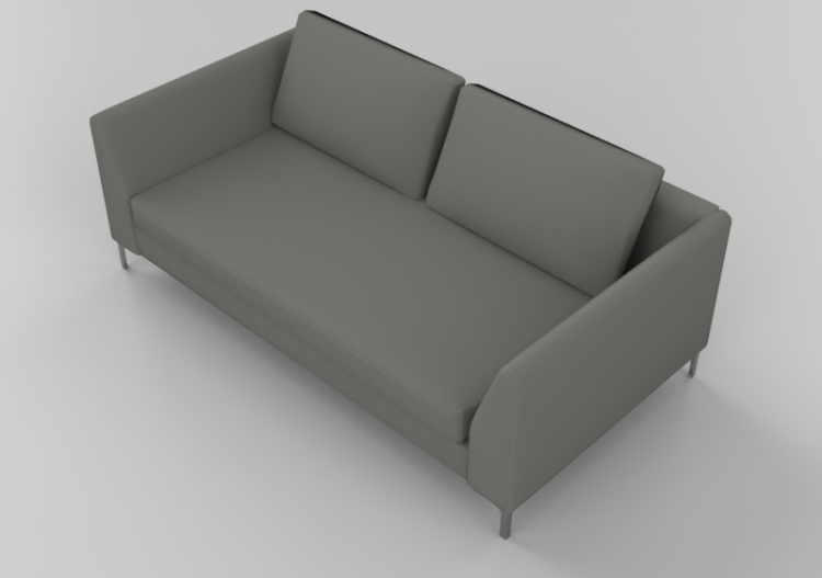 3D Sofa - Two seater sofa - Sierra - 26402 - ACCA software