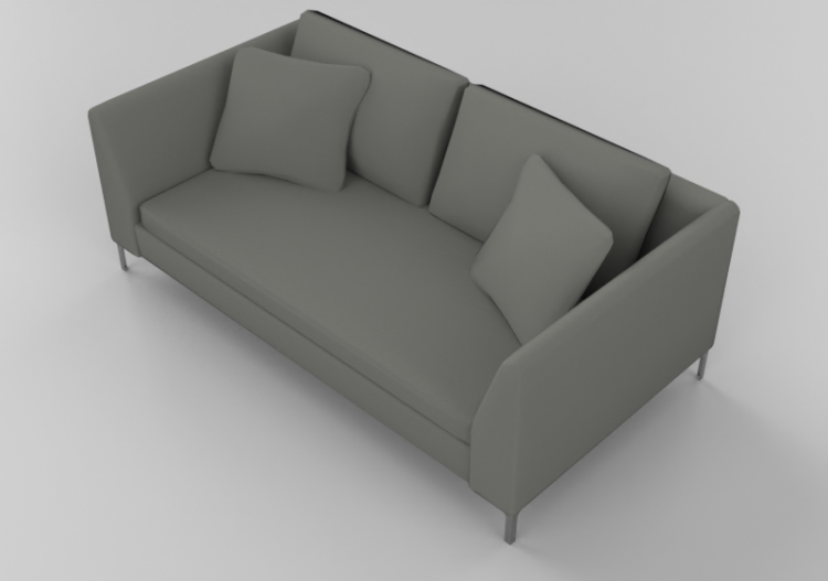 Poltronas y Sofás 3D - Sofá dos plazas - Sierra - 26636/2 -...